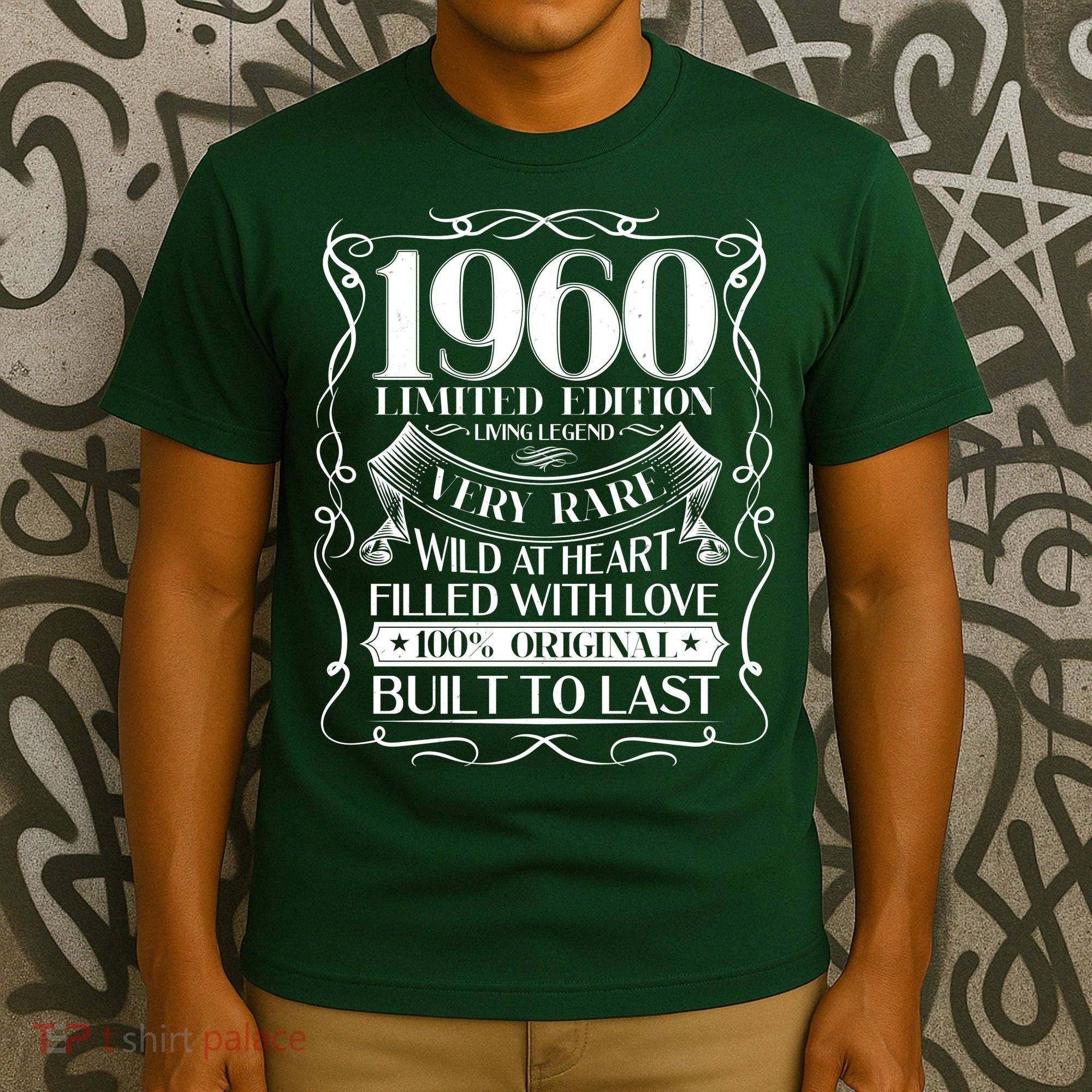 1960 Rare Limited Edition Legend 60th Birthday T-Shirt