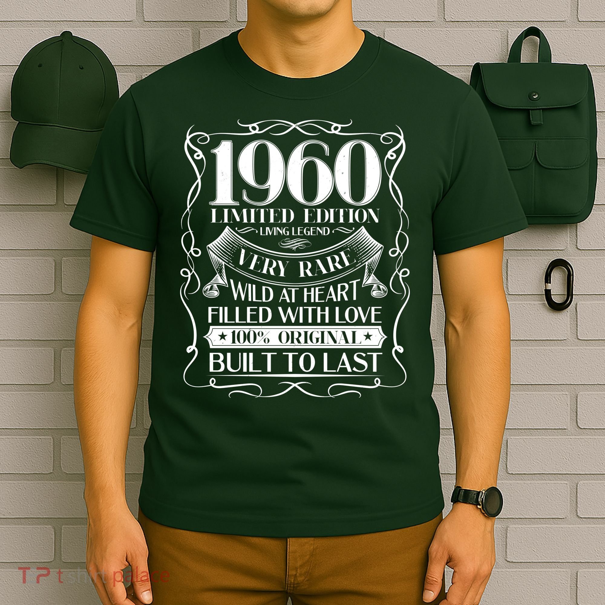 1960 Rare Limited Edition Legend 60th Birthday T-Shirt