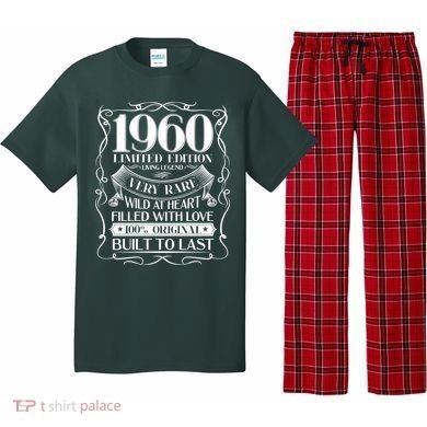 1960 Rare Limited Edition Legend 60th Birthday Pajama Set
