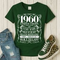 1960 Rare Limited Edition Legend 60th Birthday Women's T-Shirt thumb 3