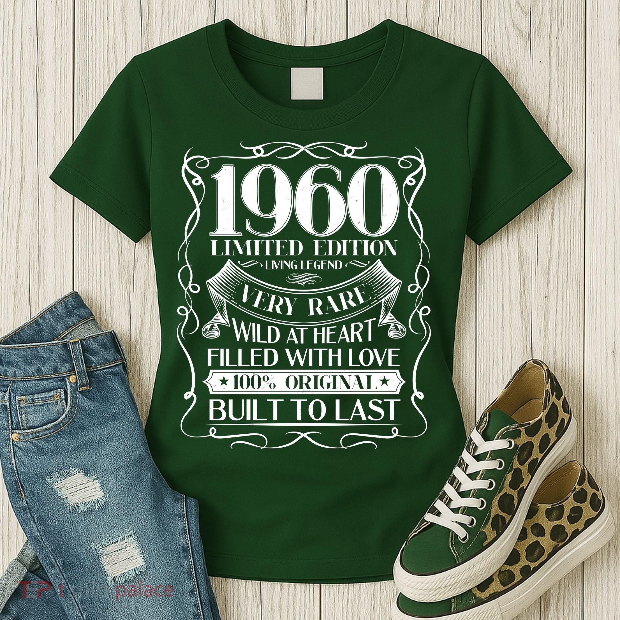 1960 Rare Limited Edition Legend 60th Birthday Women's T-Shirt