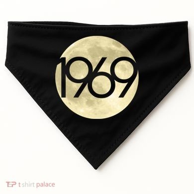 1969 Moon Landing Apollo 11 50th Anniversary USA-Made Doggie Bandana