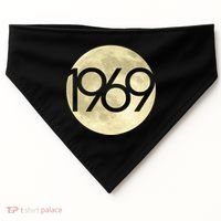 1969 Moon Landing Apollo 11 50th Anniversary USA-Made Doggie Bandana thumb 0