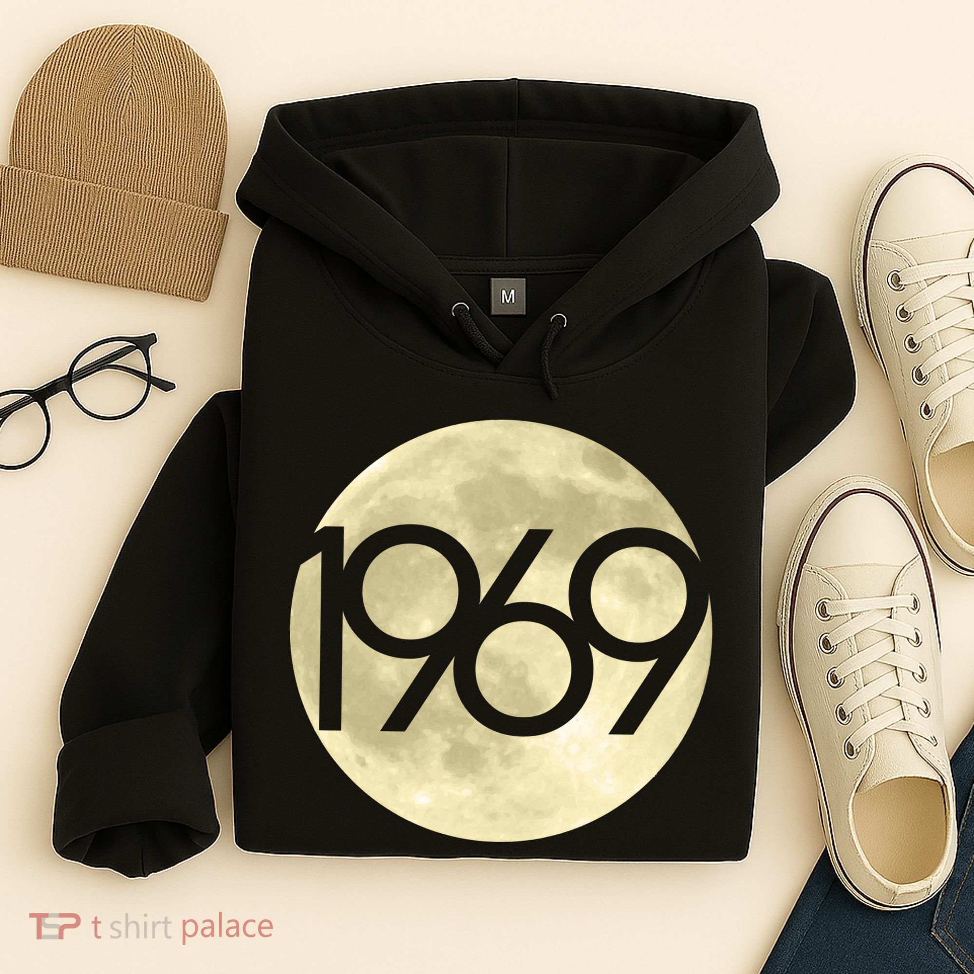1969 Moon Landing Apollo 11 50th Anniversary Hoodie