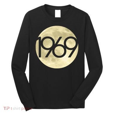 1969 Moon Landing Apollo 11 50th Anniversary Long Sleeve Shirt