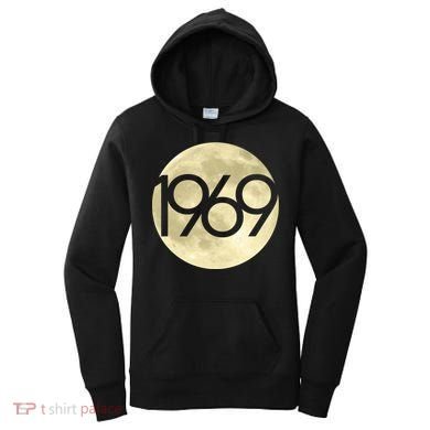 1969 Moon Landing Apollo 11 50th Anniversary Women's Hoodie