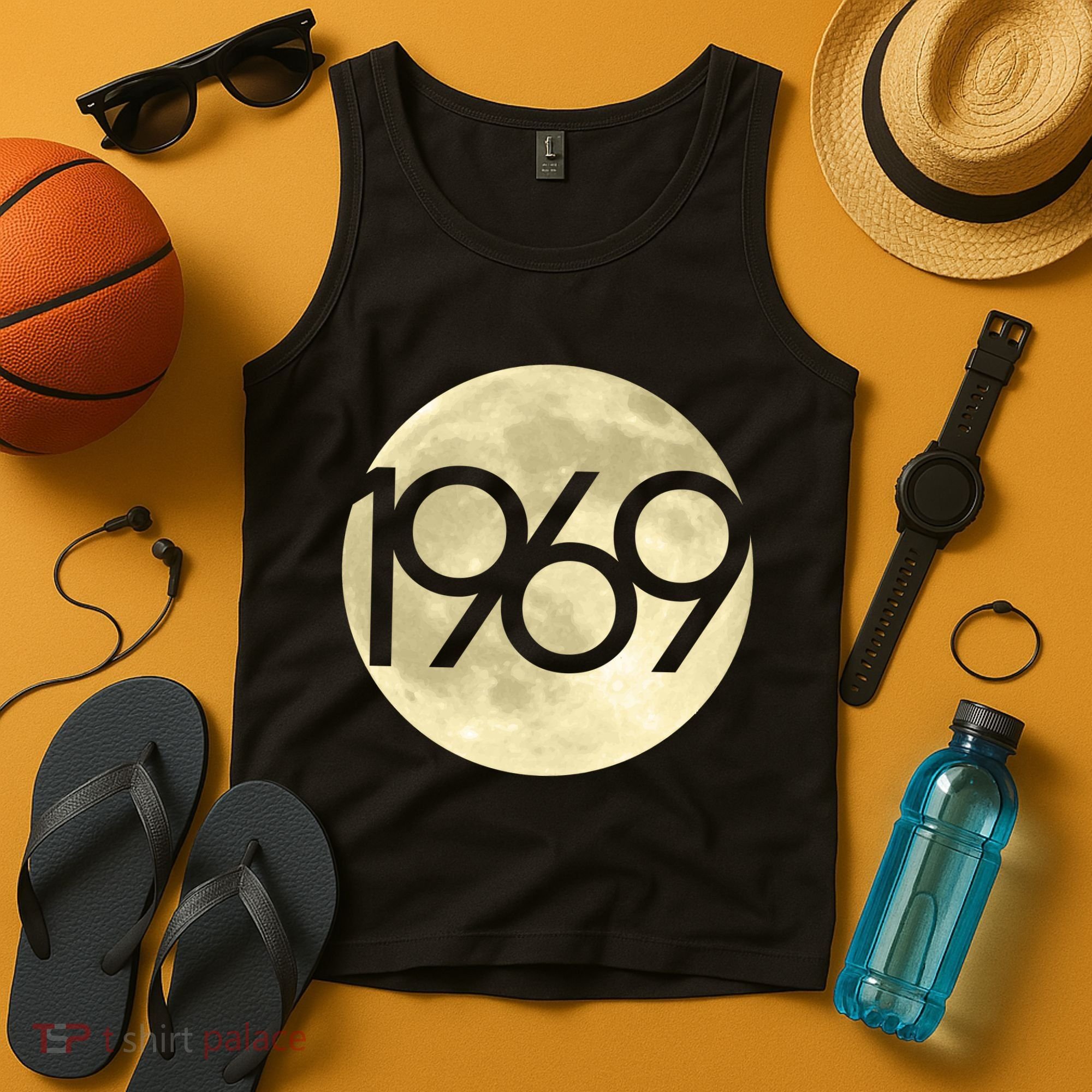 1969 Moon Landing Apollo 11 50th Anniversary Tank Top