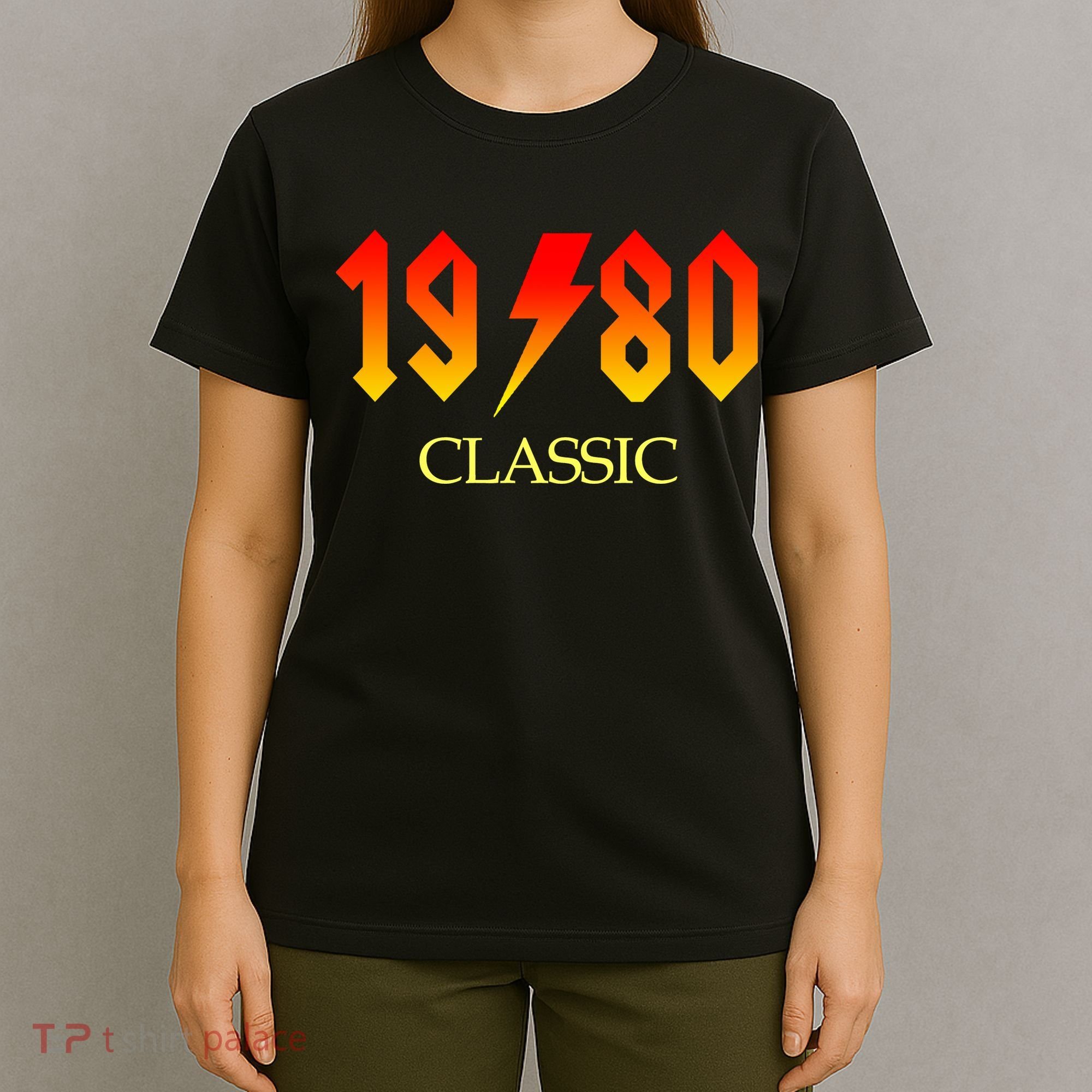 1980 Classic Rock 40th Birthday T-Shirt