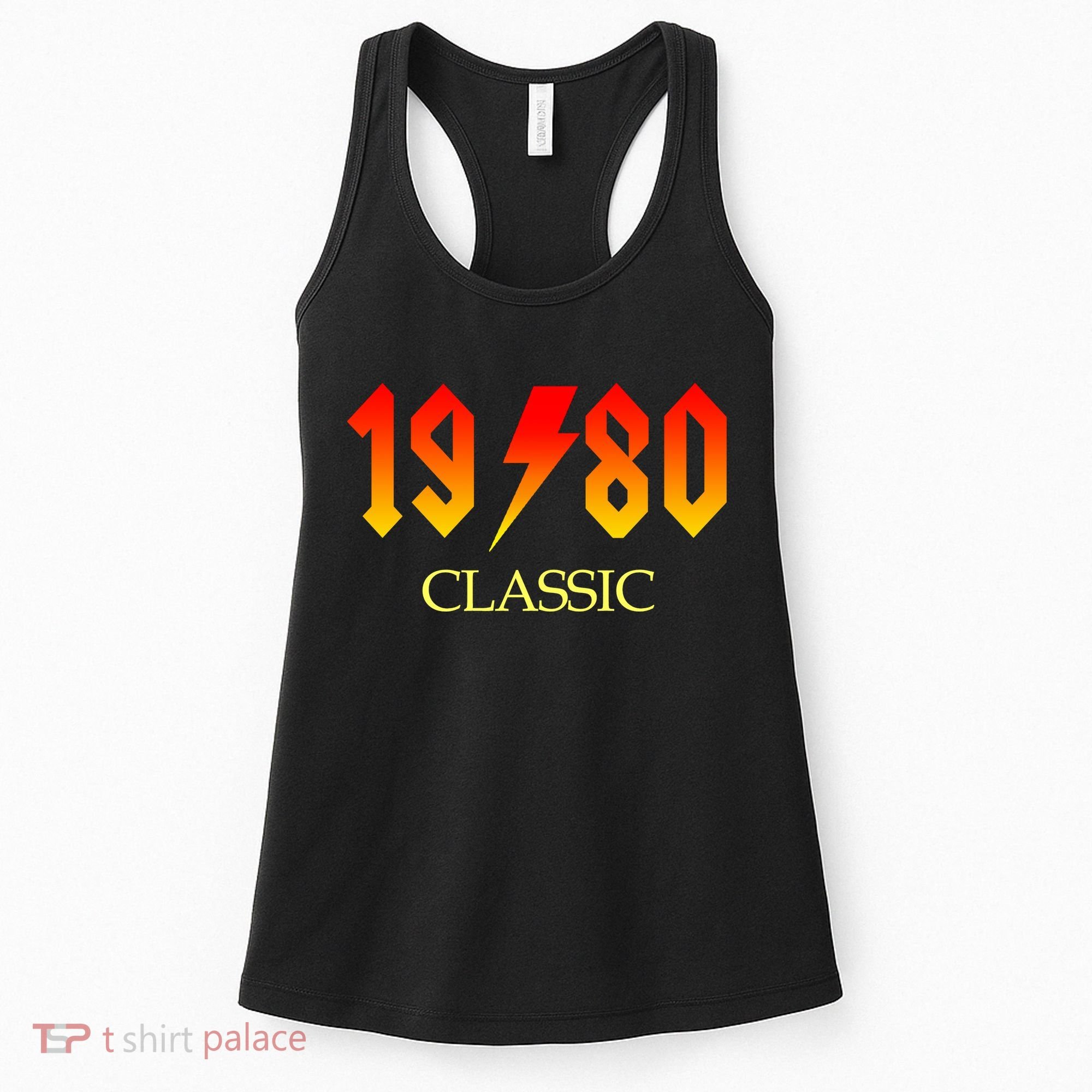 1980 Classic Rock 40th Birthday Women's Tank Top