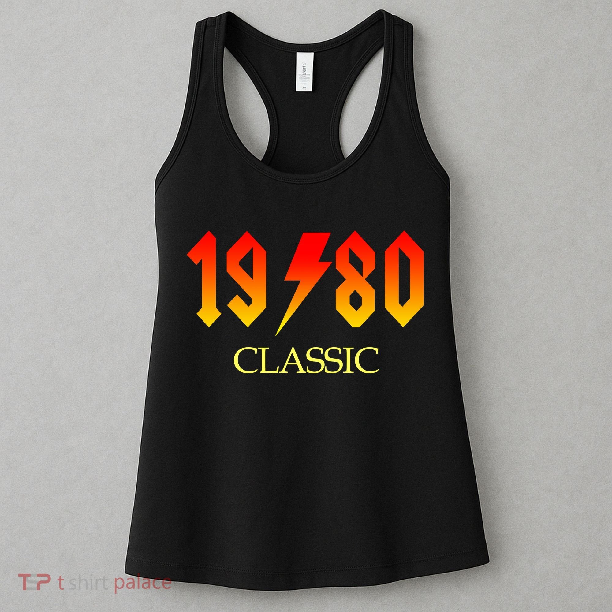 1980 Classic Rock 40th Birthday Women's Tank Top