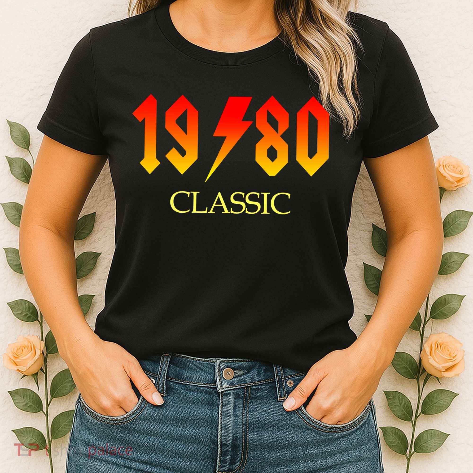 1980 Classic Rock 40th Birthday Women's T-Shirt