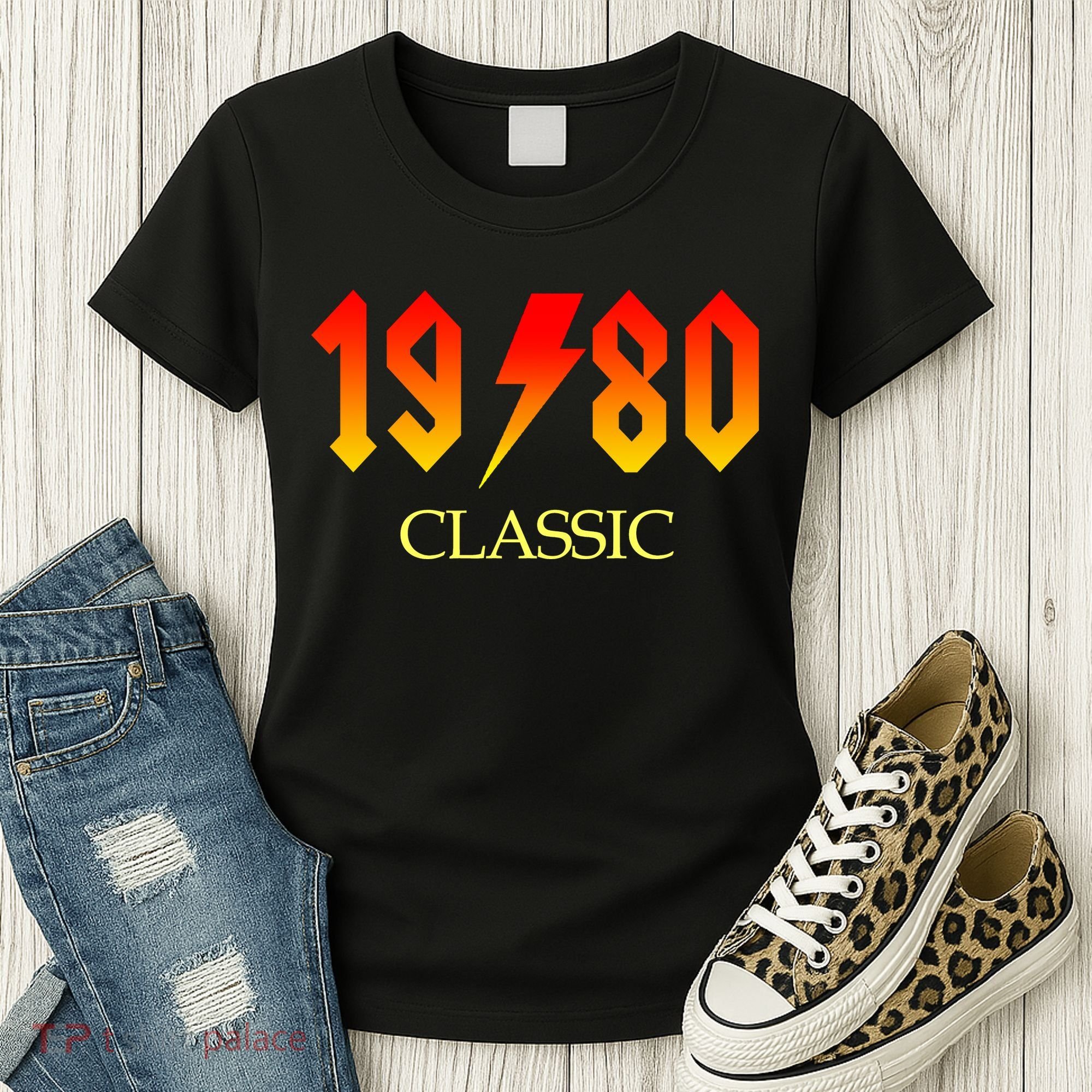 1980 Classic Rock 40th Birthday Women's T-Shirt