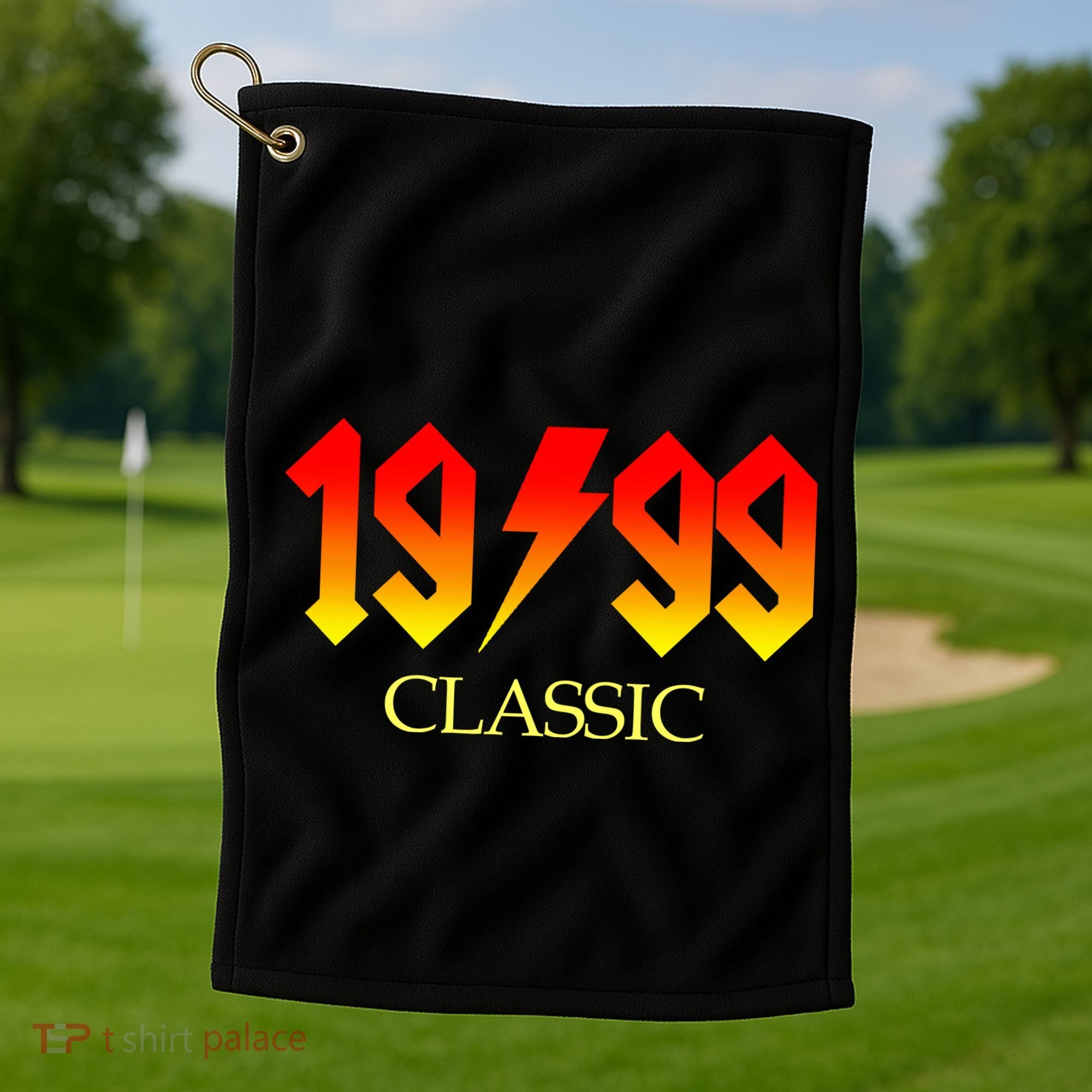 1999 Classic Rock 20th Birthday Golf Towel