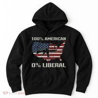100 American 0 Liberal Ar15 Pro Gun Usa Flag Republican Hoodie thumb 0