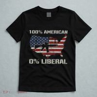 100 American 0 Liberal Ar15 Pro Gun Usa Flag Republican T-Shirt thumb 5