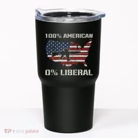 100 American 0 Liberal Ar15 Pro Gun Usa Flag Republican Tumbler thumb 0