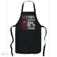 100 American 0 Liberal Funny Pro Gun On Back Apron thumb 0