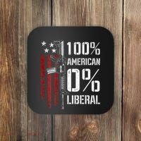 100 American 0 Liberal Funny Pro Gun On Back Coaster thumb 0