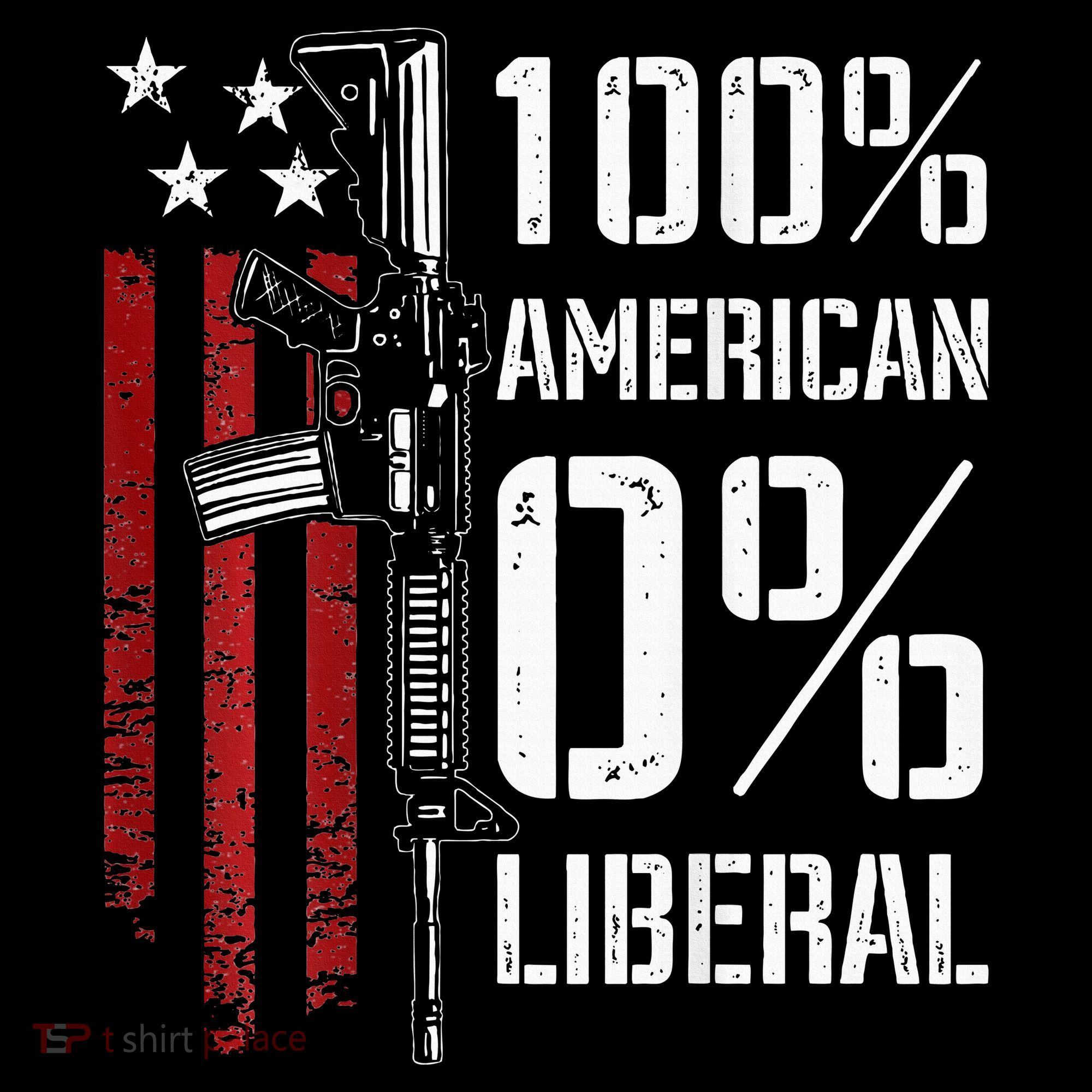 100 American 0 Liberal Funny Pro Gun On Back Women's Hoodie