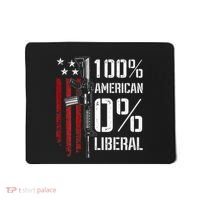 100 American 0 Liberal Funny Pro Gun On Back Mousepad thumb 0