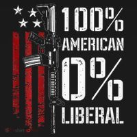 100 American 0 Liberal Funny Pro Gun On Back Mousepad thumb 1