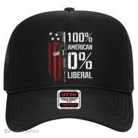 100 American 0 Liberal Funny Pro Gun On Back Hat thumb 0