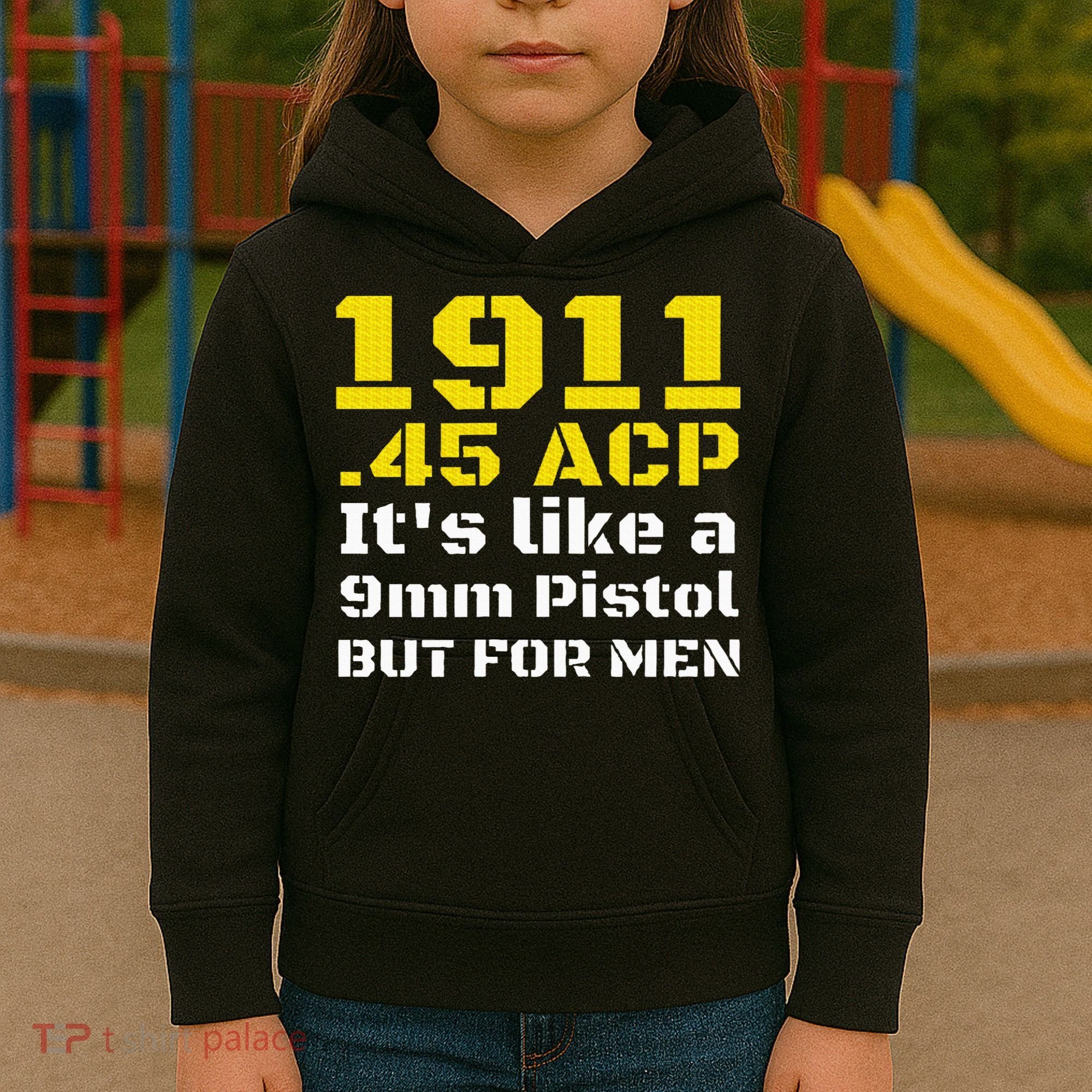 1911 Accessories 1911 .45 Acp For Sport Shooting Ipsc Kids Hoodie
