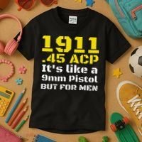 1911 Accessories 1911 .45 Acp For Sport Shooting Ipsc Kids T-Shirt thumb 3