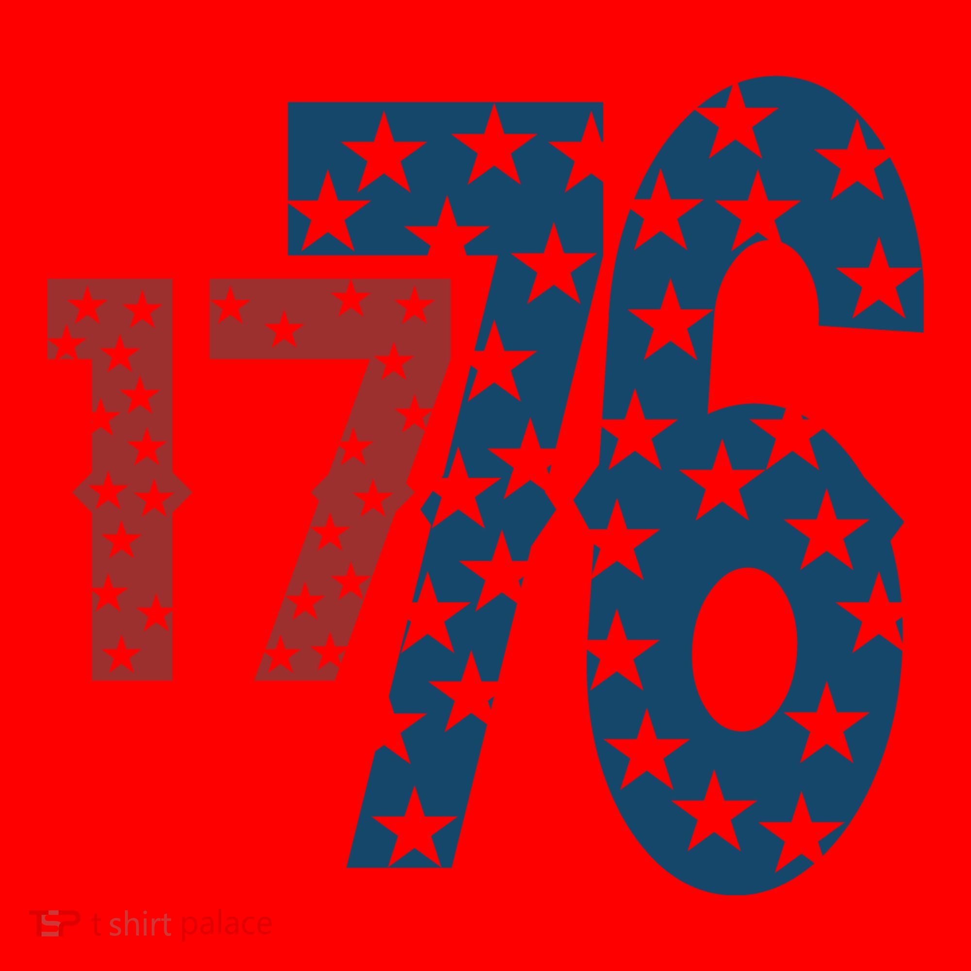 1776 American 4th Of July Santa Hat