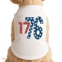 1776 American 4th Of July Doggie Tank thumb 0