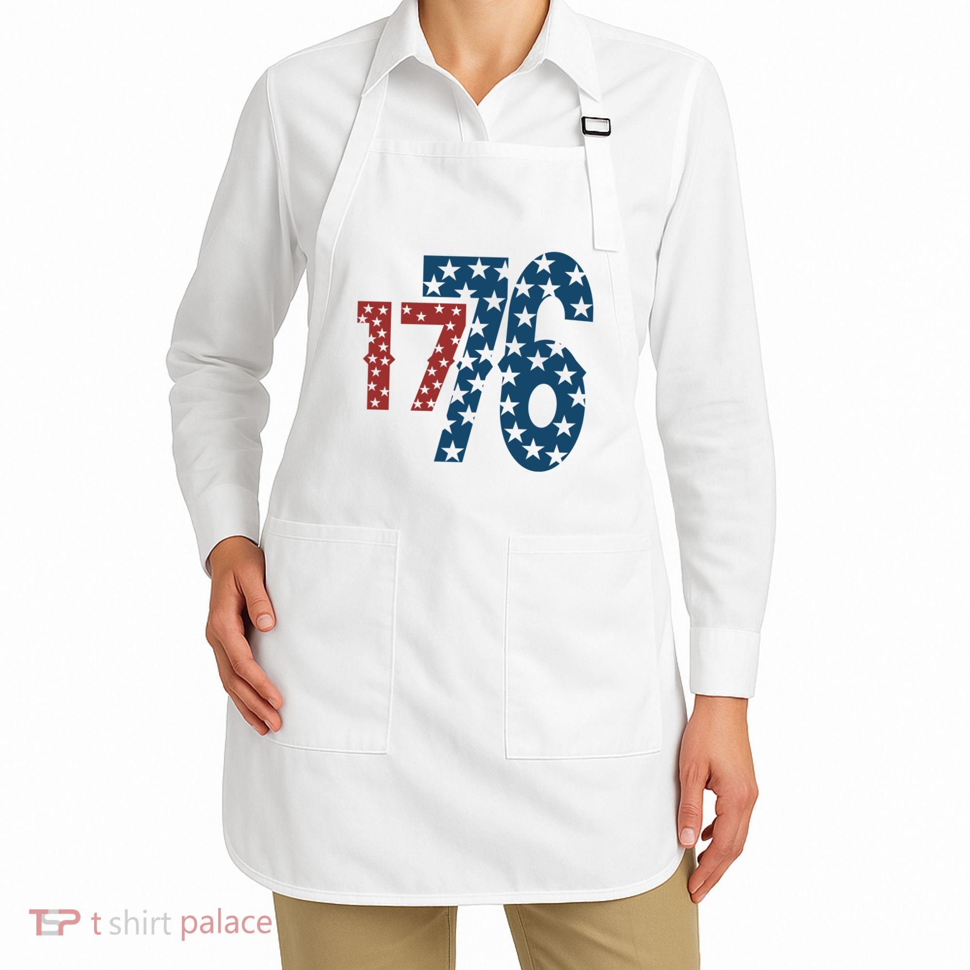 1776 American 4th Of July Apron