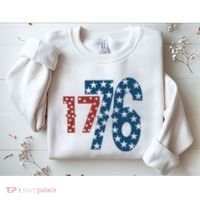 1776 American 4th Of July Sweatshirt thumb 2