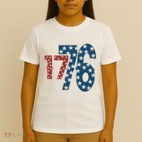 1776 American 4th Of July T-Shirt thumb 4
