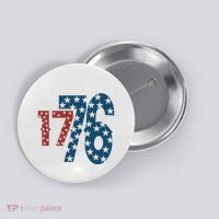 1776 American 4th Of July Button thumb 0