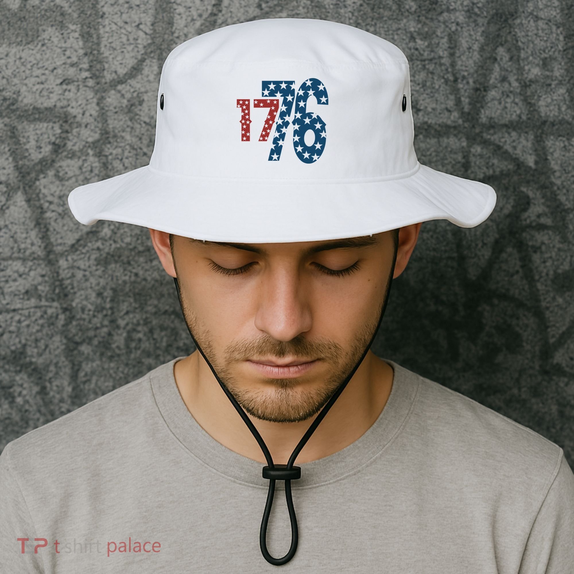 1776 American 4th Of July Bucket Hat