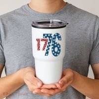 1776 American 4th Of July Tumbler thumb 2
