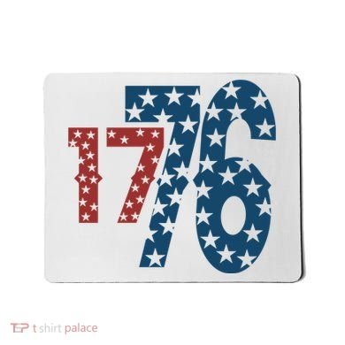 1776 American 4th Of July Mousepad