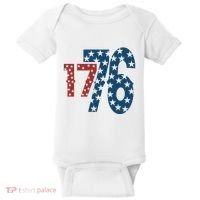 1776 American 4th Of July Baby Bodysuit thumb 0