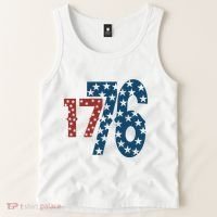 1776 American 4th Of July Tank Top thumb 2