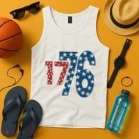 1776 American 4th Of July Tank Top thumb 4