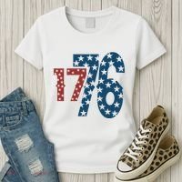 1776 American 4th Of July Women's T-Shirt thumb 3