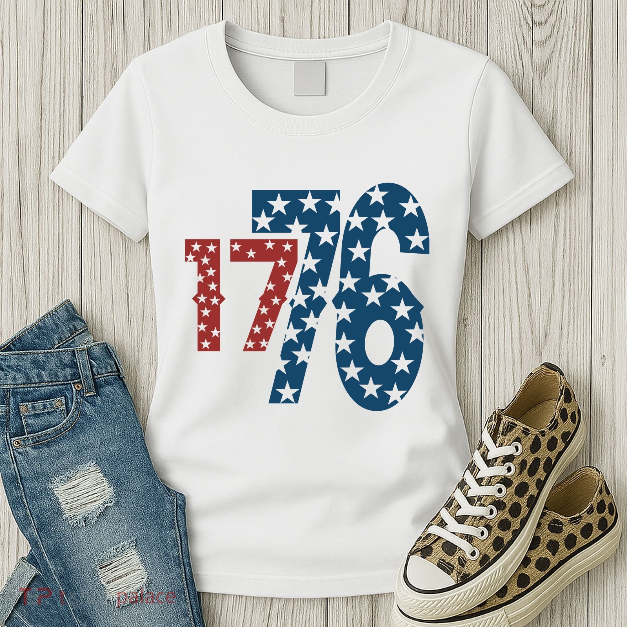 1776 American 4th Of July Women's T-Shirt