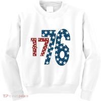 1776 American 4th Of July Kids Sweatshirt thumb 0
