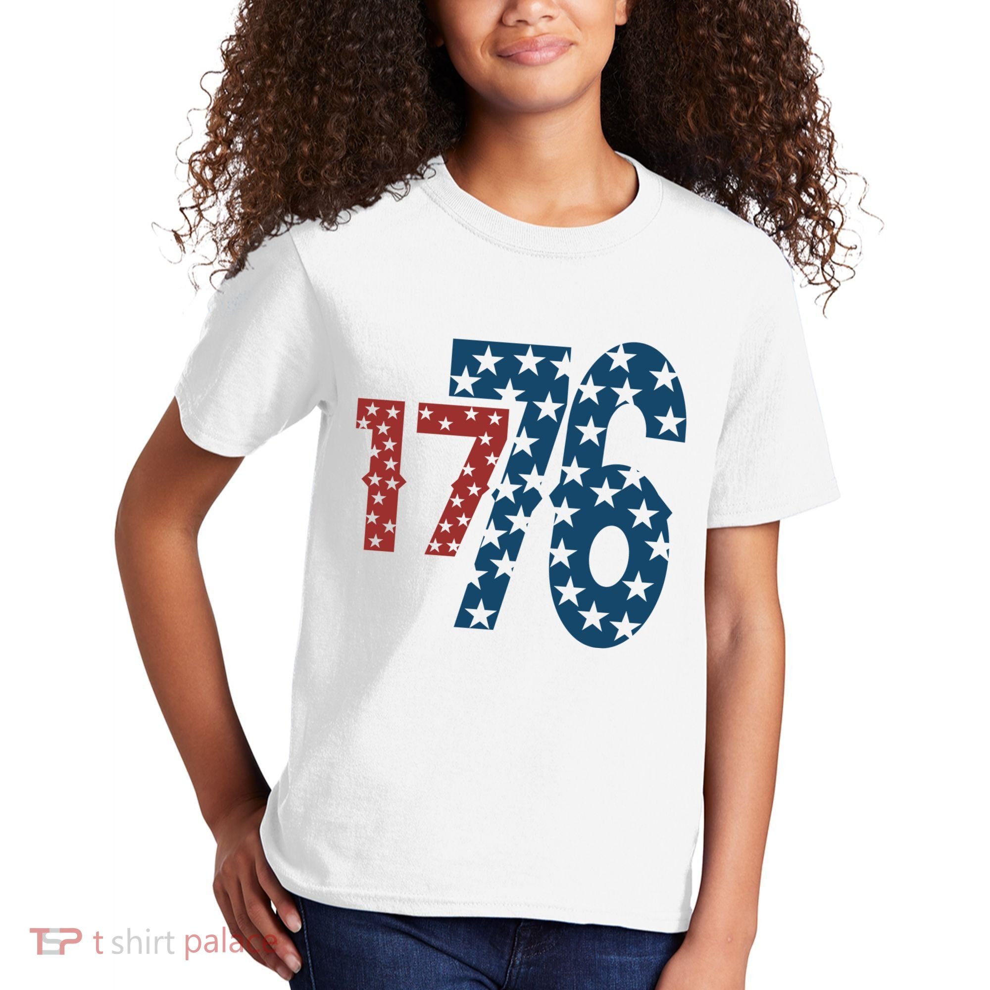1776 American 4th Of July Kids T-Shirt