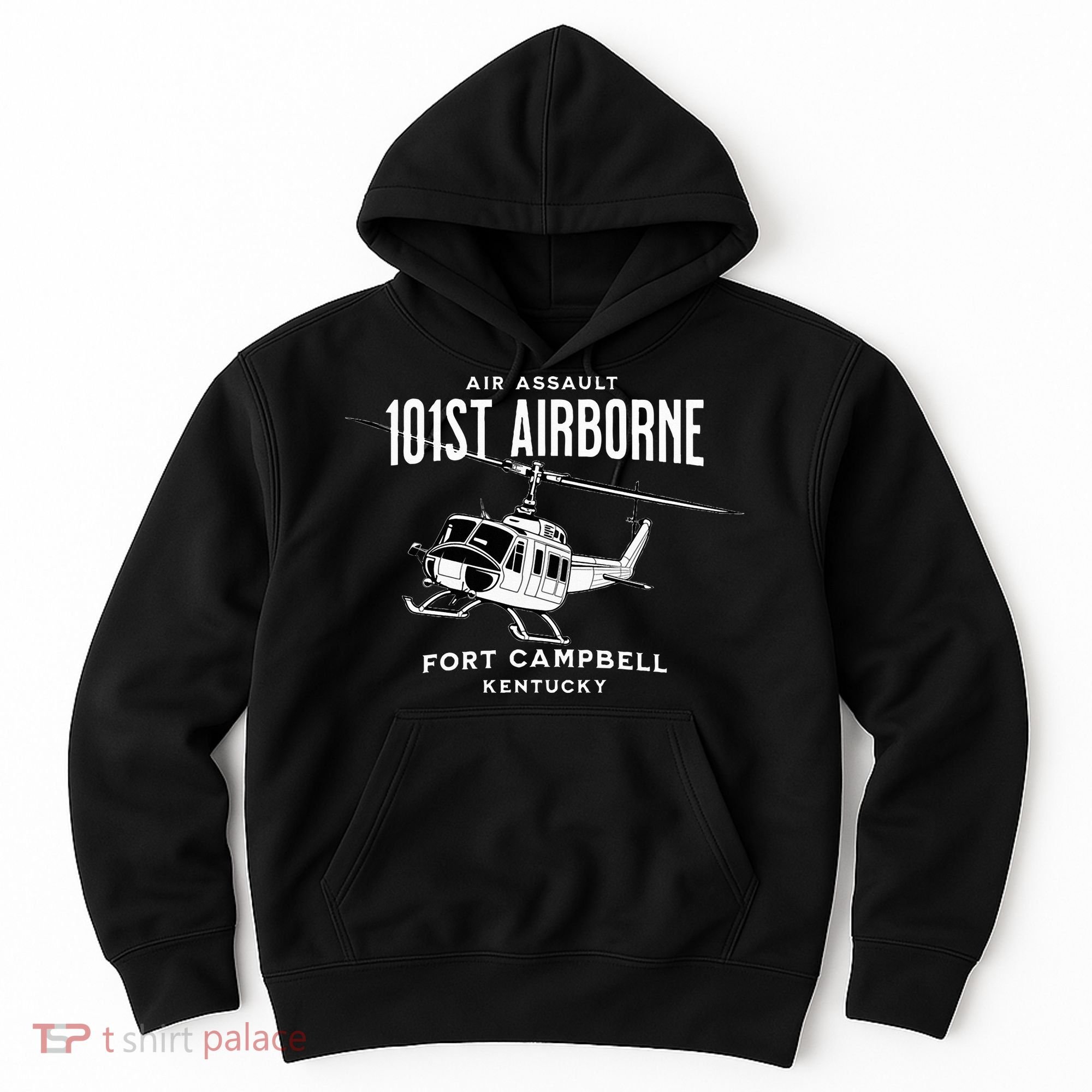 101st Airborne Air Assault Helicopter Fort Campbell Kentucky Hoodie