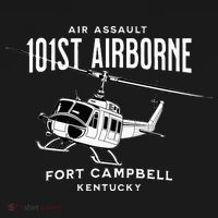 101st Airborne Air Assault Helicopter Fort Campbell Kentucky Women's Hoodie thumb 2