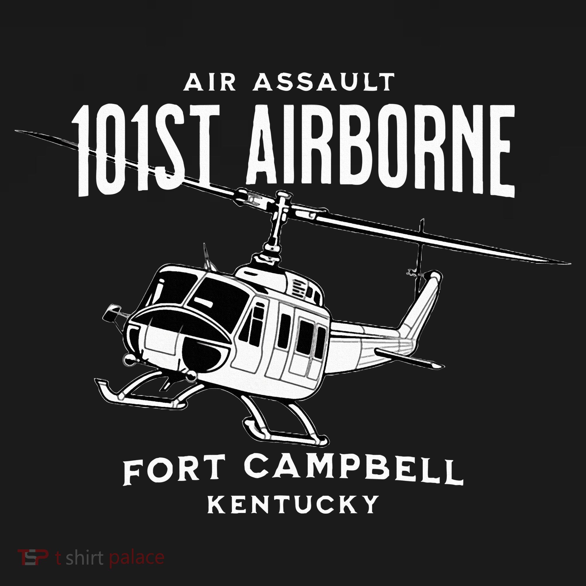 101st Airborne Air Assault Helicopter Fort Campbell Kentucky Women's Tank Top