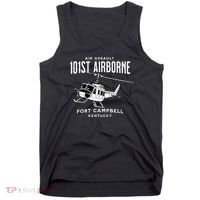 101st Airborne Air Assault Helicopter Fort Campbell Kentucky Tank Top thumb 0