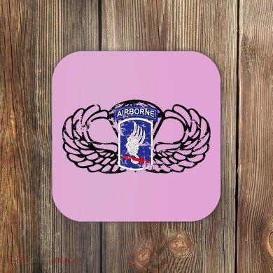 173rd Airborne Brigade Jumpwings Coaster