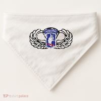 173rd Airborne Brigade Jumpwings USA-Made Doggie Bandana thumb 0